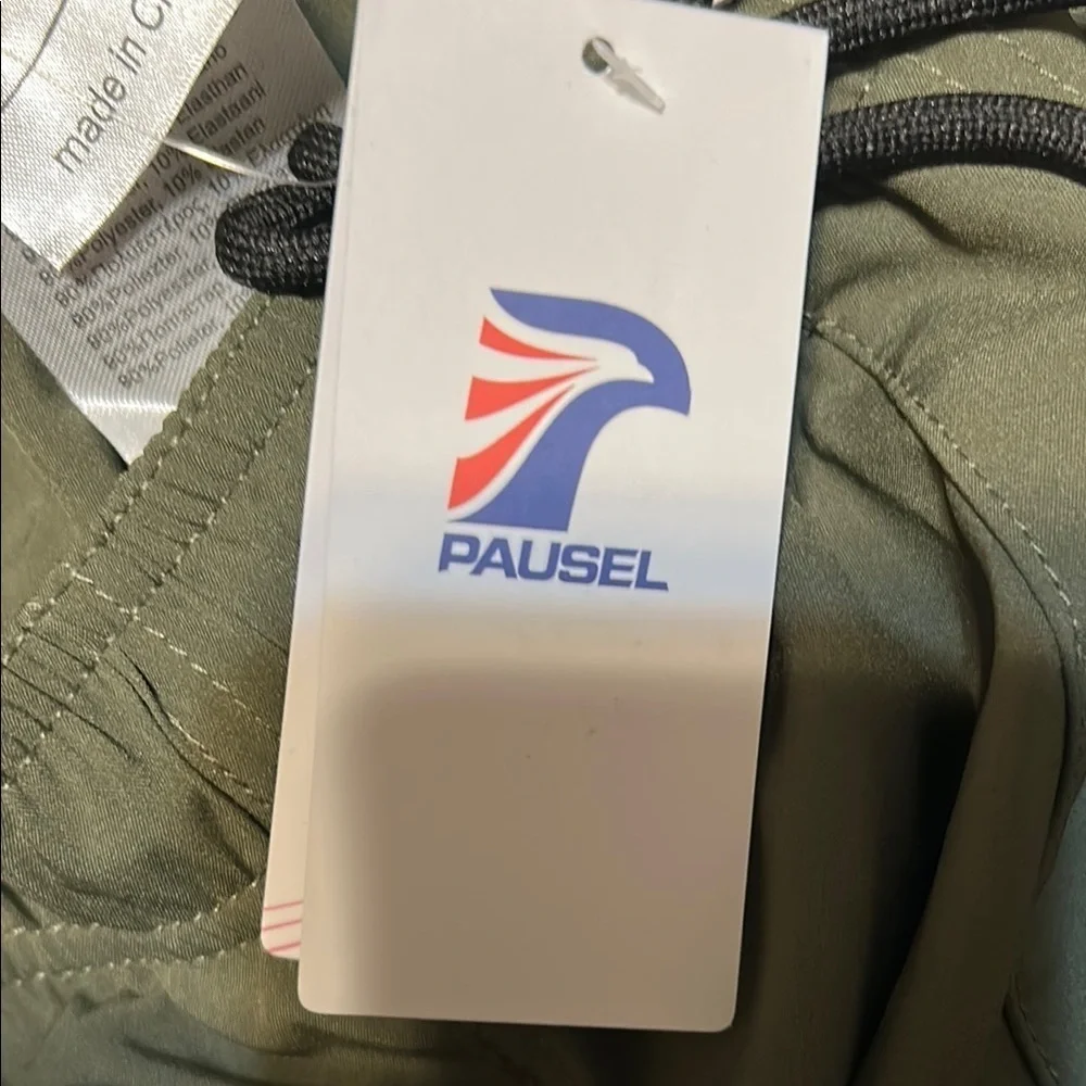 Pausel Men's Olive Cargo Hiking Shorts size L